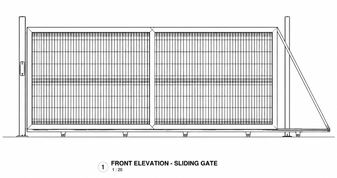 Sliding Gate Front